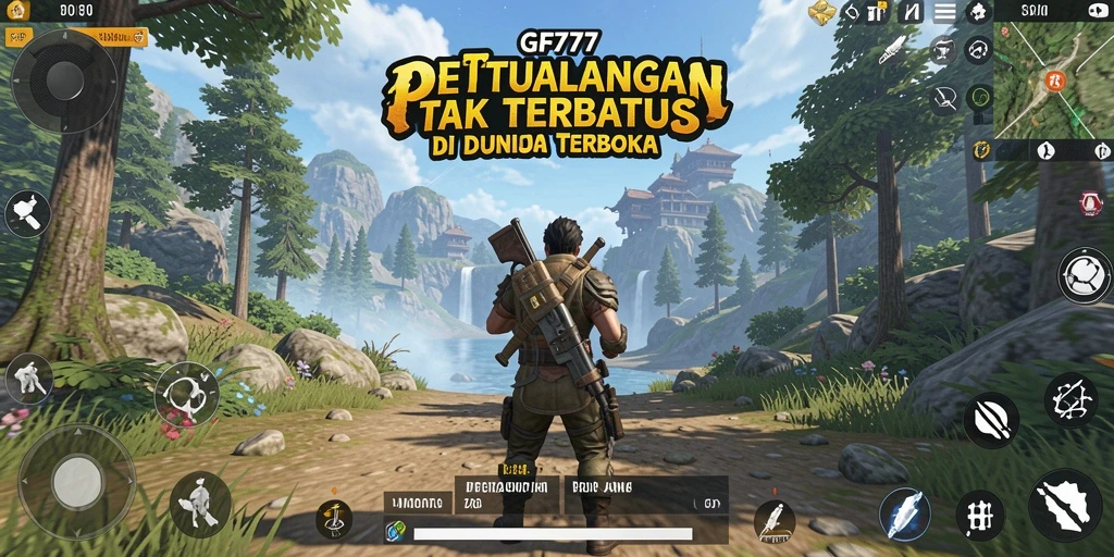 Gameplay GF777 yang menakjubkan dalam dunia terbuka.