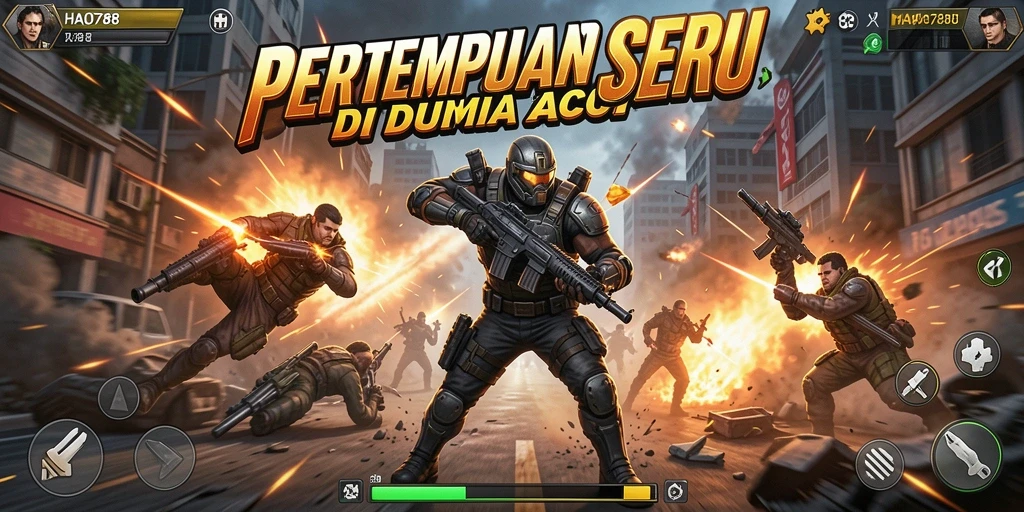 Screenshot HAO788 menunjukkan aksi mendebarkan dalam pertempuran.