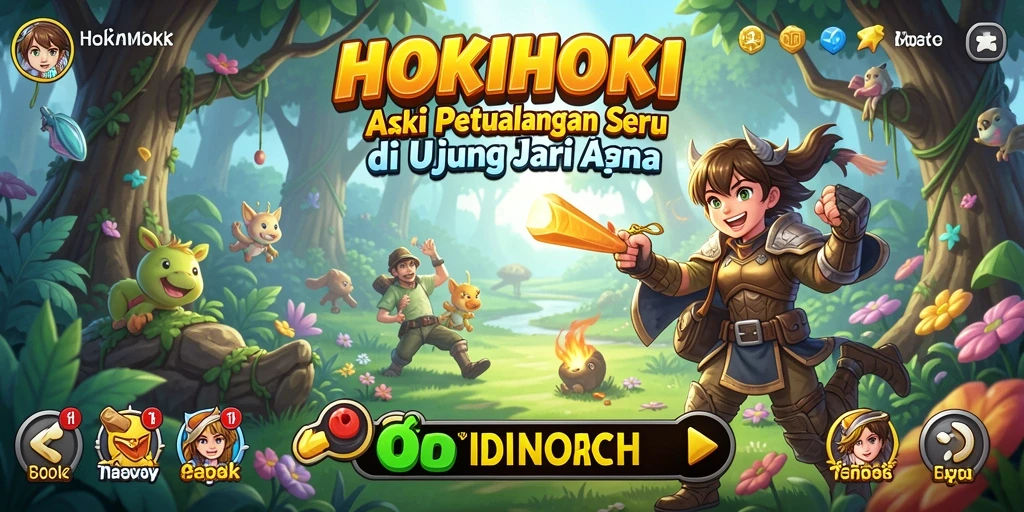 Tangkapan layar <strong>HOKIHOKI</strong> yang menampilkan aksi seru dalam pertempuran.
