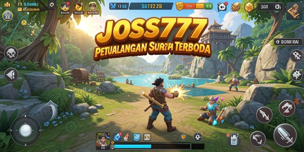 Tampilan gameplay JOSS777 di dunia terbuka yang menakjubkan.