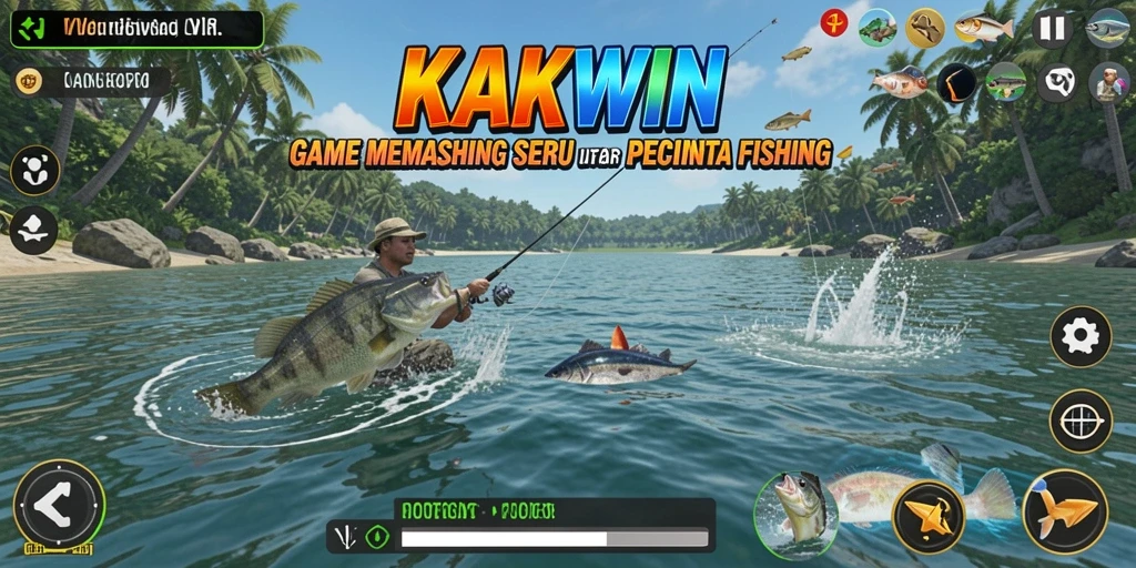Tangkapan ikan terbaru dalam gameplay KAKWIN yang seru.