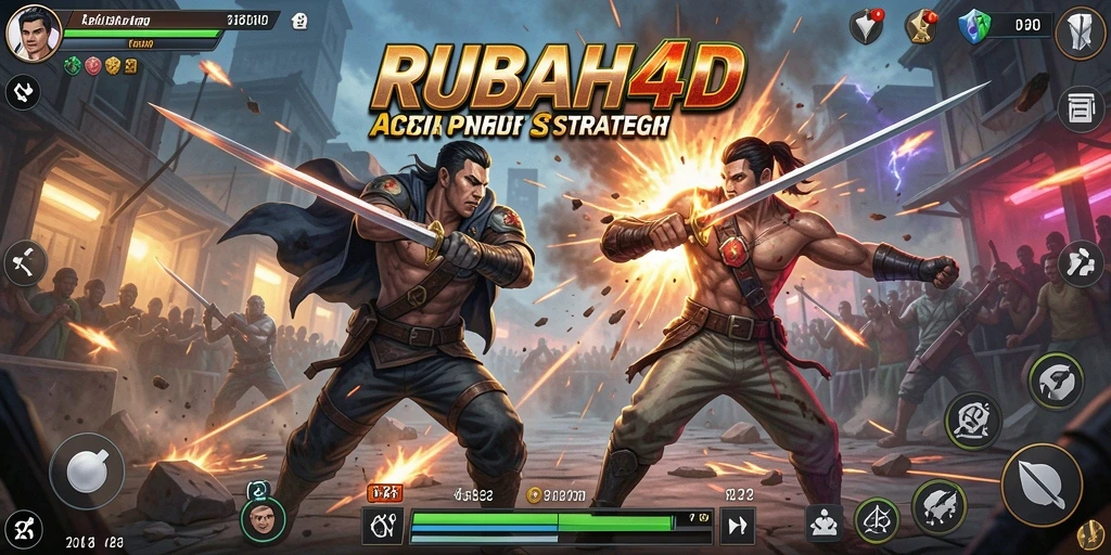 Screenshot gameplay RUBAH4D yang menonjolkan aksi seru dan dinamis.