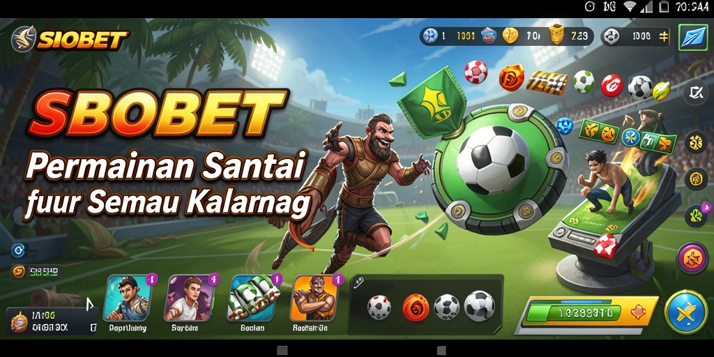 Screenshot gameplay SBOBET yang menampilkan keseruan bermain Casual.