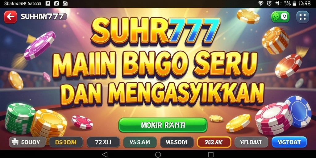 Screenshot gameplay SUHU777 menampilkan suasana Bingo yang seru dan interaktif.