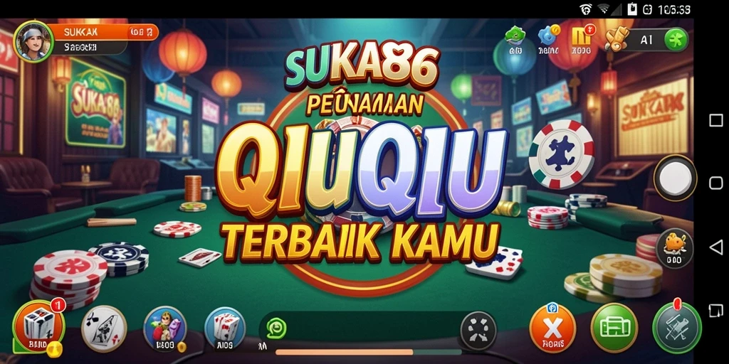 Tampilan gameplay QiuQiu di SUKA86 yang seru dan menantang.