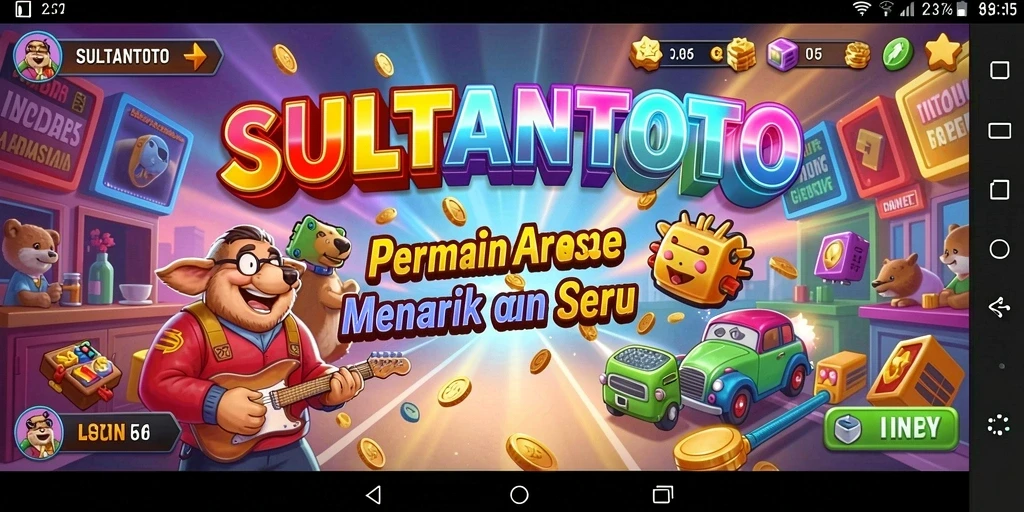 Gameplay SULTANTOTO yang menarik dan penuh aksi.